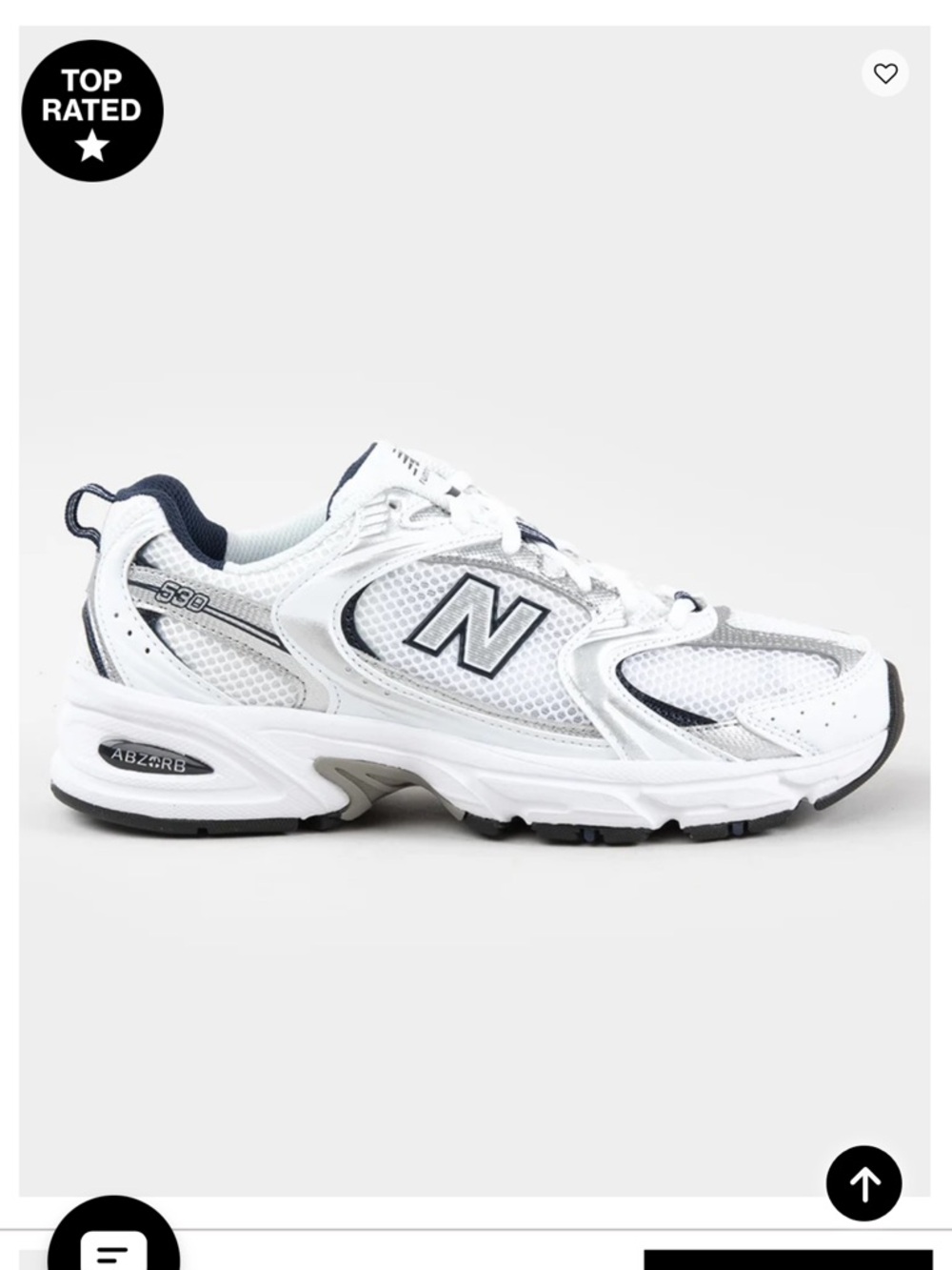 New Balance MR 530SG Athletic Sneakers Wht/Blue